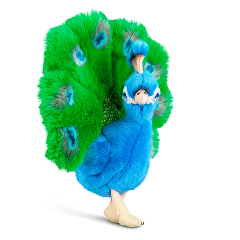 Peacock deals stuffed toy