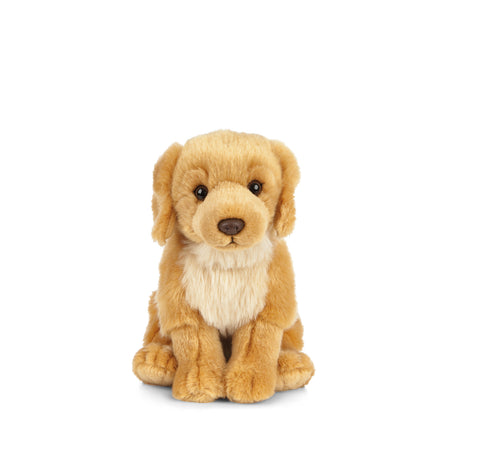 Stuffed golden shop retriever dog toy