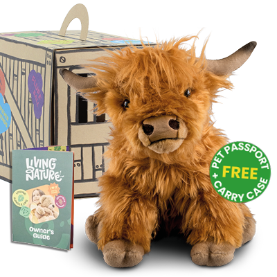 Highland Cow Soft Toy Eco Friendly
