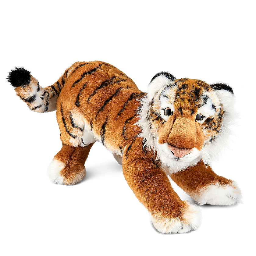 Tiger Soft Toy Large Eco Friendly Gifts Jungle Plush Toys