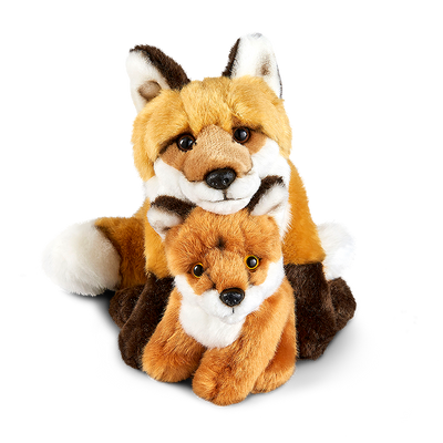 Fox Parent & Cub Set